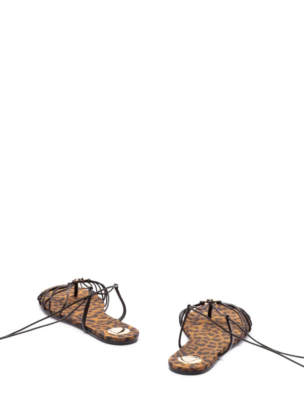 Saint Laurent Paris Sandals - Brown | d5a2a29574f56161f3f5c9fcecc47c9efbaae0d0