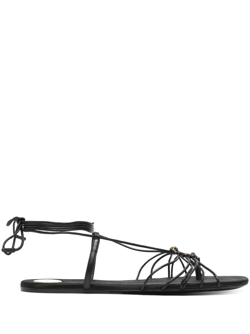 Saint Laurent Paris Sandals - Black | 5c39089a5fa8cf928d050cd400fc15b89df0264c