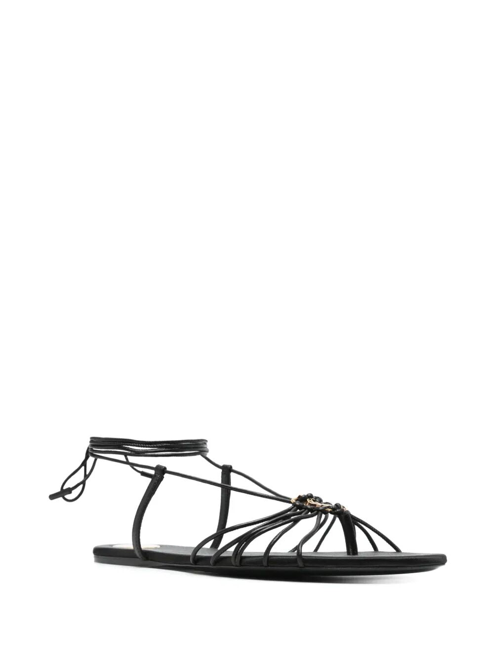 Saint Laurent Paris Sandals - Black | 5ad8b0e28cd062c9c04c2a707b5f63672bba211a
