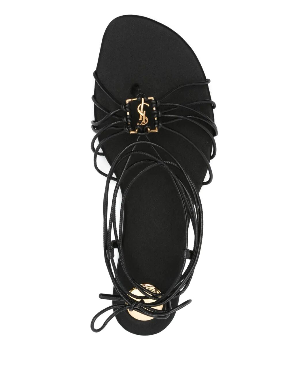 Saint Laurent Paris Sandals - Black | d7482f328a29f080ba8c46b910bf2d5740e8f88c