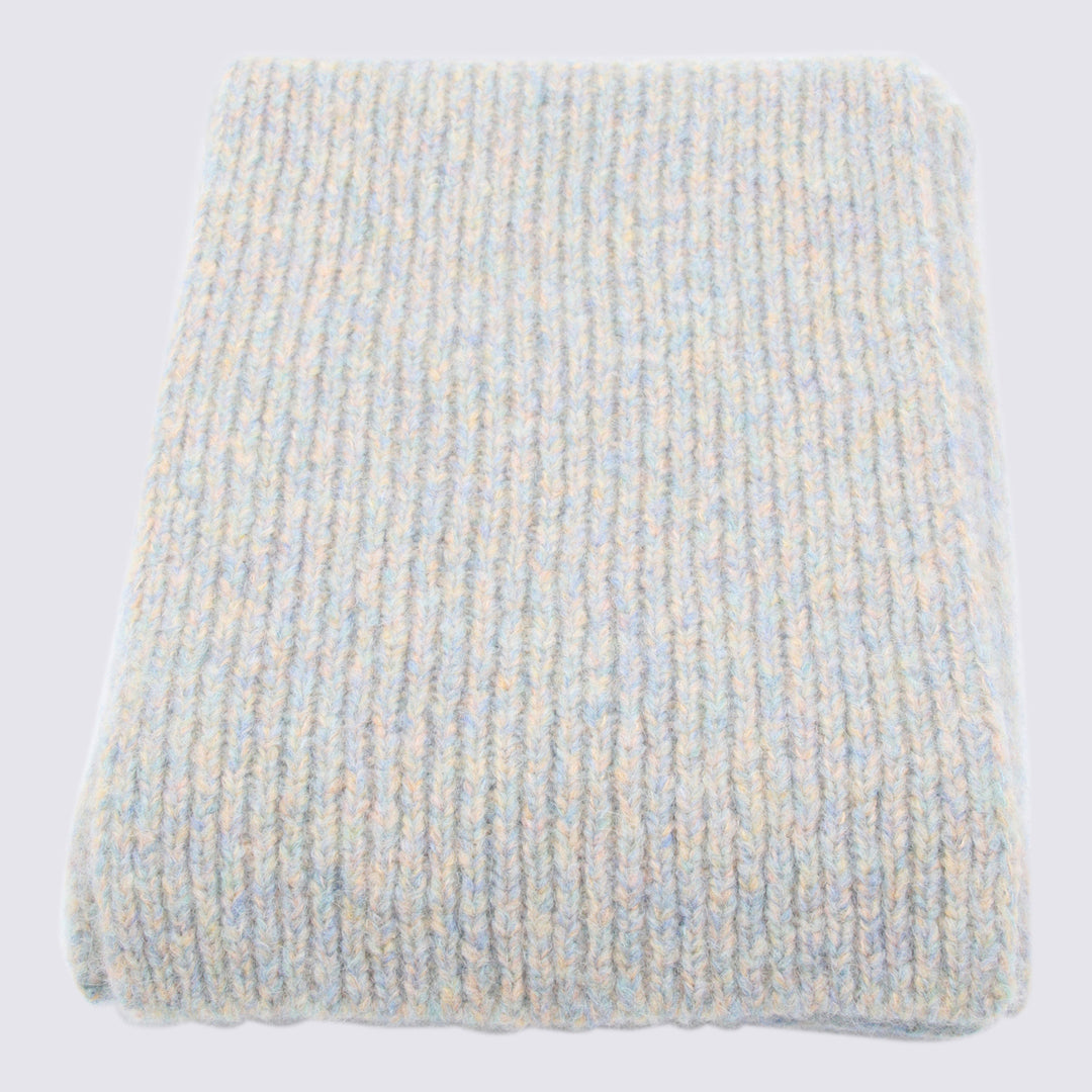 Dries Van Noten Scarfs - Blue | bf392a3aee8004db9bc9088385b3fee658a93e54