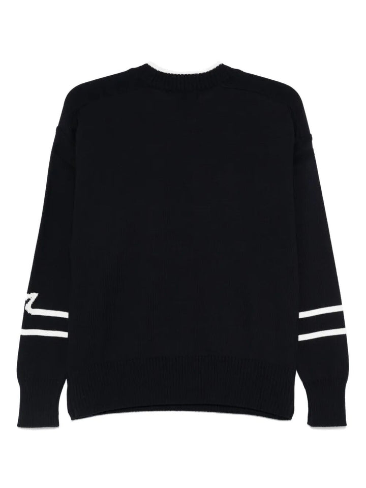 Paul & Shark MAGLIA - Black | 6111da5c0d279fcc5b56bf7f487f8287157590e5