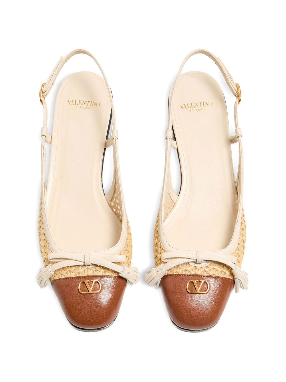 Valentino Garavani Ballerinas - Nude & Neutrals | 4ed5c67fa9301ea9a3ac533b5b67cc1d8eccc9f5