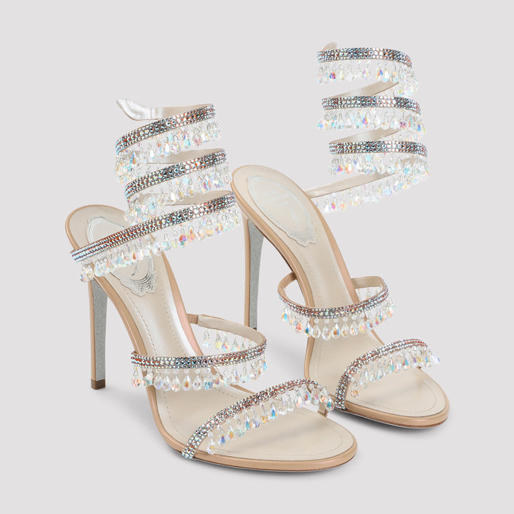 Rene` Caovilla Sandals - Nude & Neutrals | 69221525fb4a848f8277746d62011b44df17937f