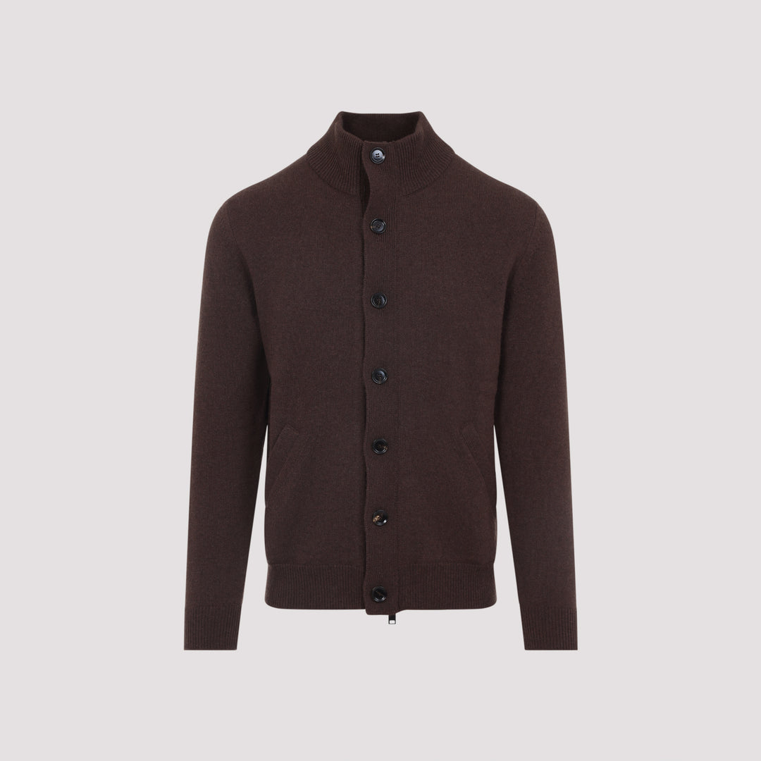 Brioni Full zip - Brown | 338fd1a03b3ef0d2d6ea9b32512e37c71e9a2e1f