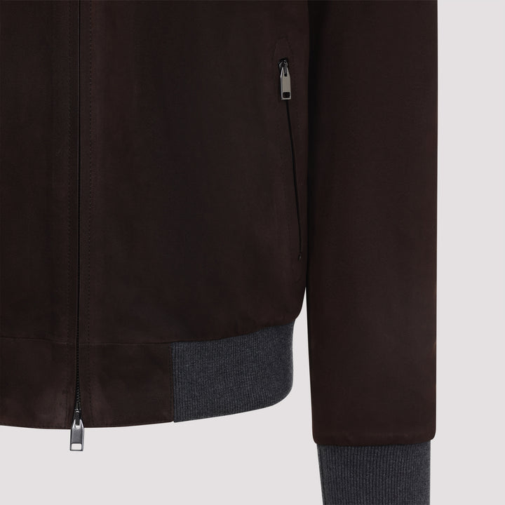 Brioni Bomber jackets - Brown | b418f0e4c3d97ea1ca622a5288ede2b1c80cb9de