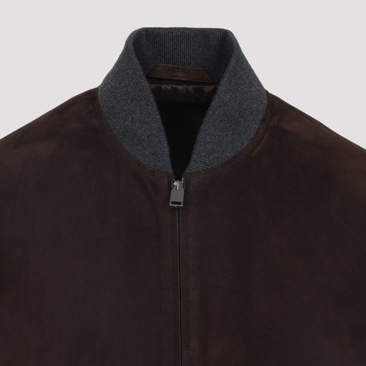 Brioni Bomber jackets - Brown | 2efa91e7e5a2dc4a933977dffa6ec95fae961734
