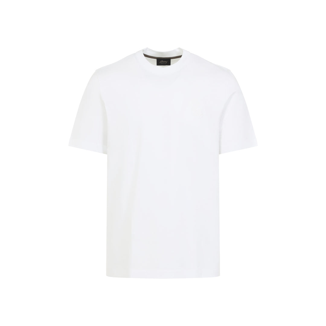 Brioni T-shirts - White | 73908f2eea6f7071eac2ffe36f1cf37f3125dbd3