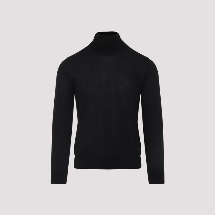 Brioni Turtle neck - Black | 4ed2881e58e3ac423c8f00988143f5ad3614995e