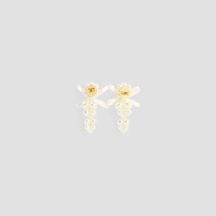 Simone Rocha Earrings - White | b7b2e11931aea242cc8a9024ad63fecccce647d5