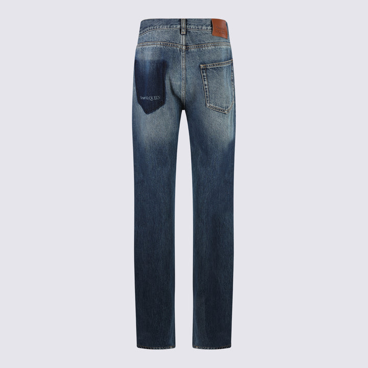 Alexander Mcqueen Jeans - BLUE WASHED | 3250c53bad708f216f0a95d605bde2079bcd318f