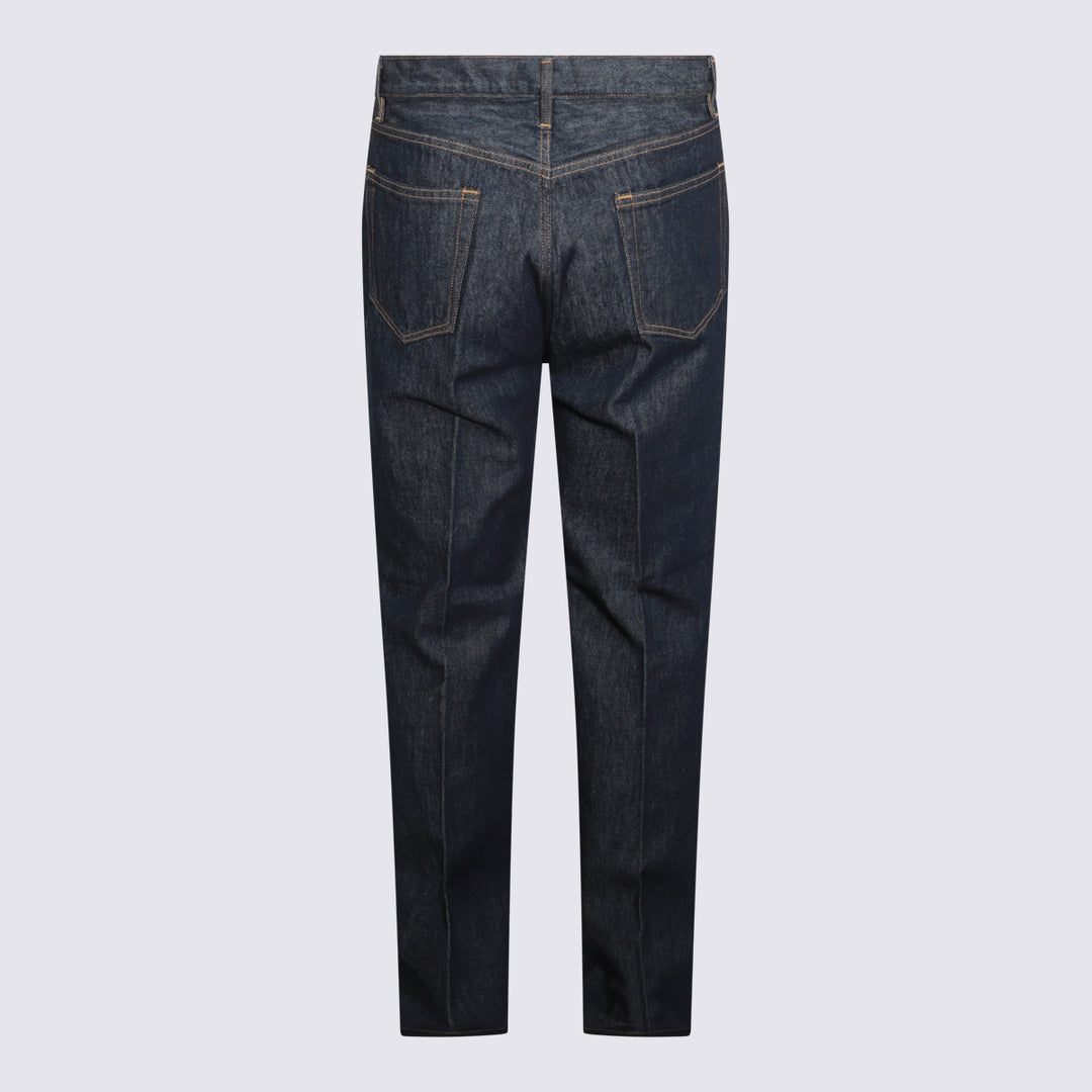 Auralee Jeans - Indigo | c105c9298351fe0bf4d4c006a4e40e577484e0d7