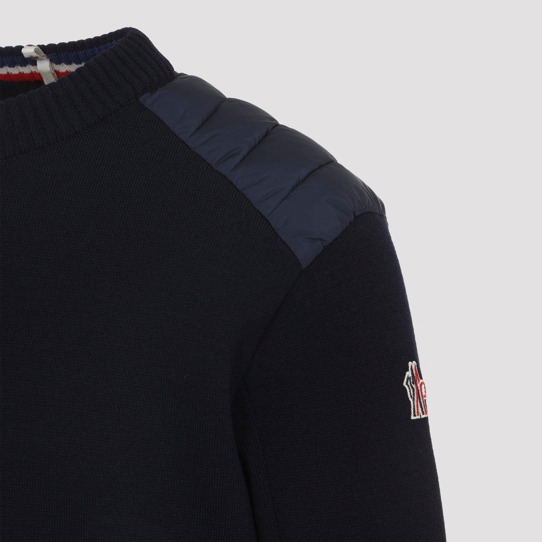 Moncler Grenoble Pullover - Blue | e882184b79ffc2d8416c2626295cabf1e63dc669