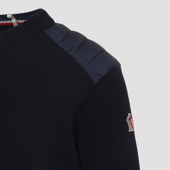Moncler Grenoble Pullover - Blue | e882184b79ffc2d8416c2626295cabf1e63dc669