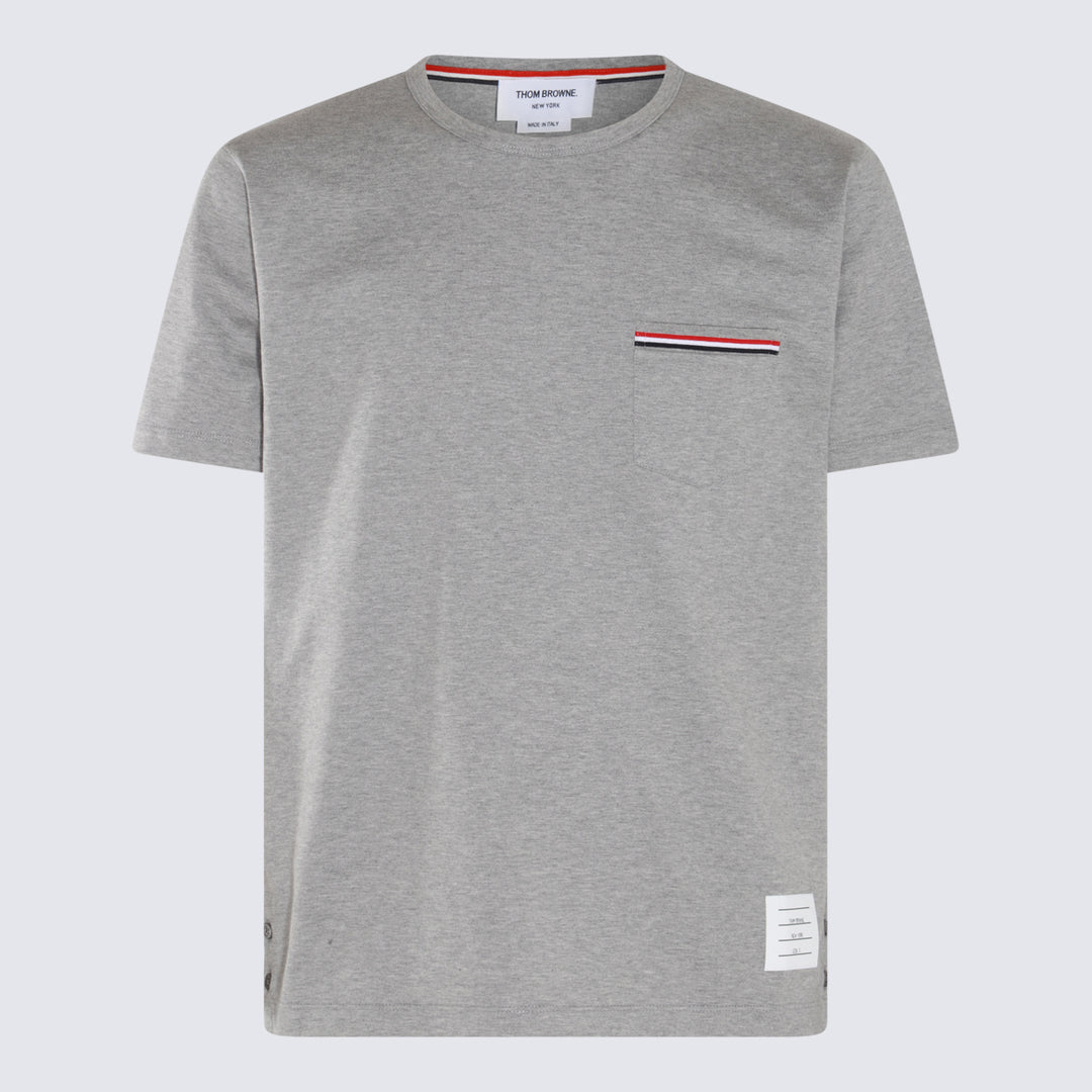 Thom Browne T-shirts and Polos - LT GREY | 7b25ea890fefd9a0a00fa421c39ddc9dc34a5427