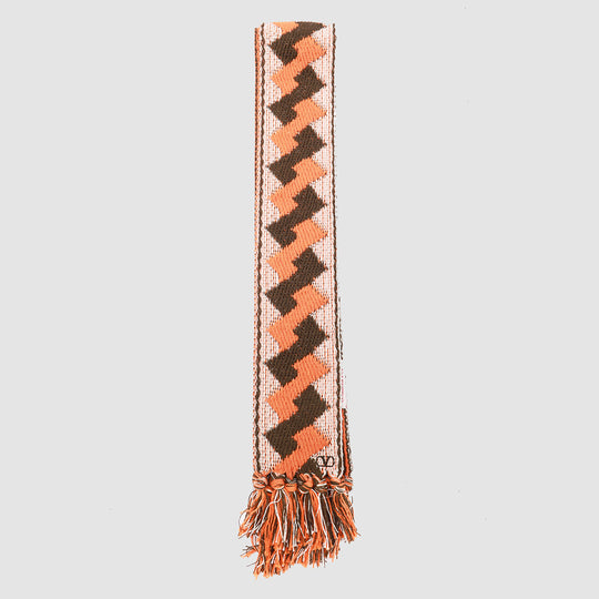 Scarfs Avorio/Marrone/Arancio