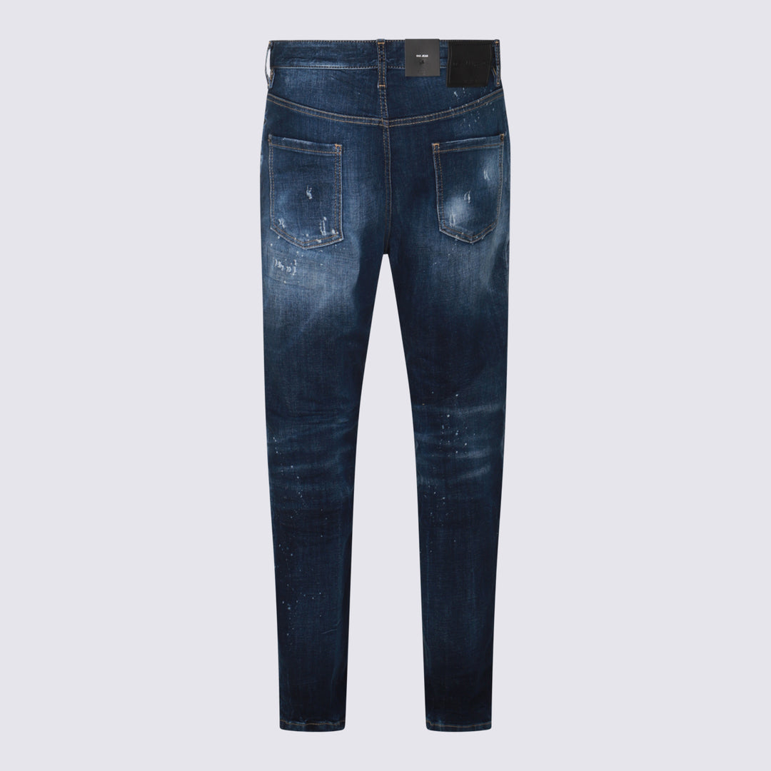Dsquared2 Jeans - Blue and green | 7df9ddf8585bccf877ad5e883e3943a94d8b5121