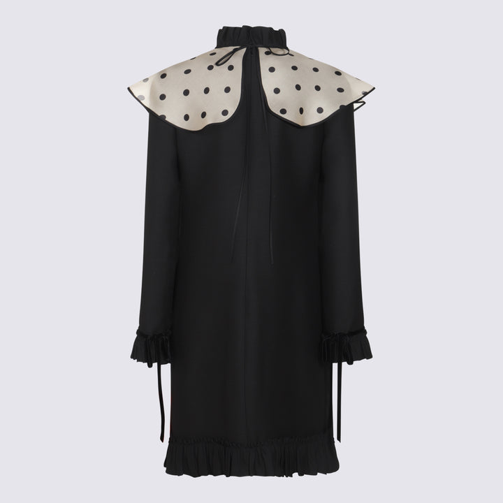 Valentino Dresses - NERO/BETULLA | af8ccd4a64d82ae4483af85e1f2c7f49a62eadb0