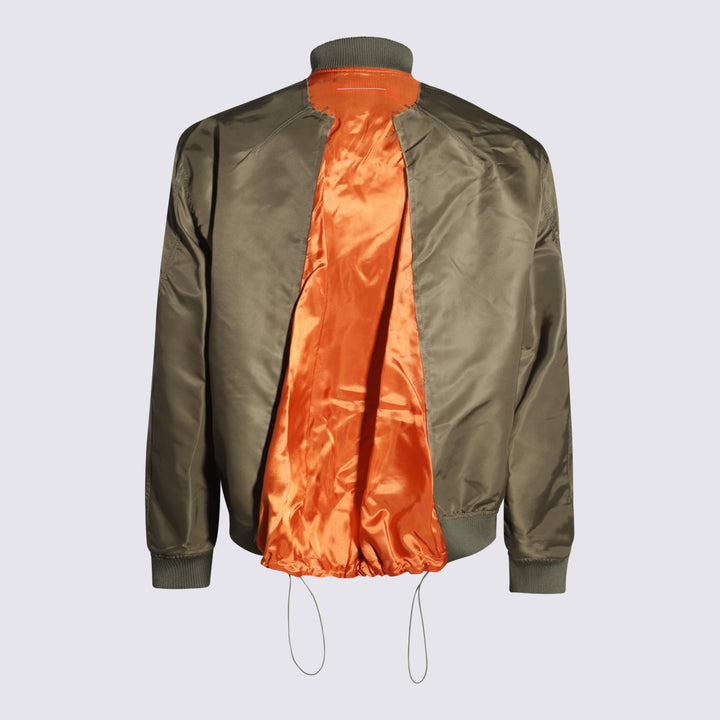 Mm6 Maison Margiela Jackets - Military/Orange | 3e01afc1192ffbd504838b4c42789ff10443f16d