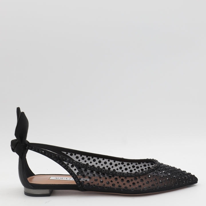 Aquazzura Flat shoes - Blacks and greys | e9cd260f6aad475bb79bd7cc27cc2fc5929df059