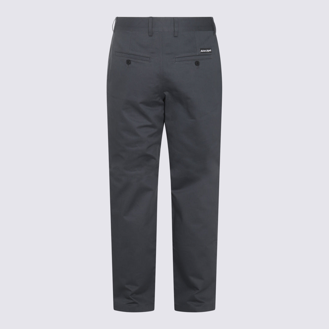 Maison Kitsune' Trousers - SLATE GREY | a3fcccfccaa1546a65182b4781952a16a321b289