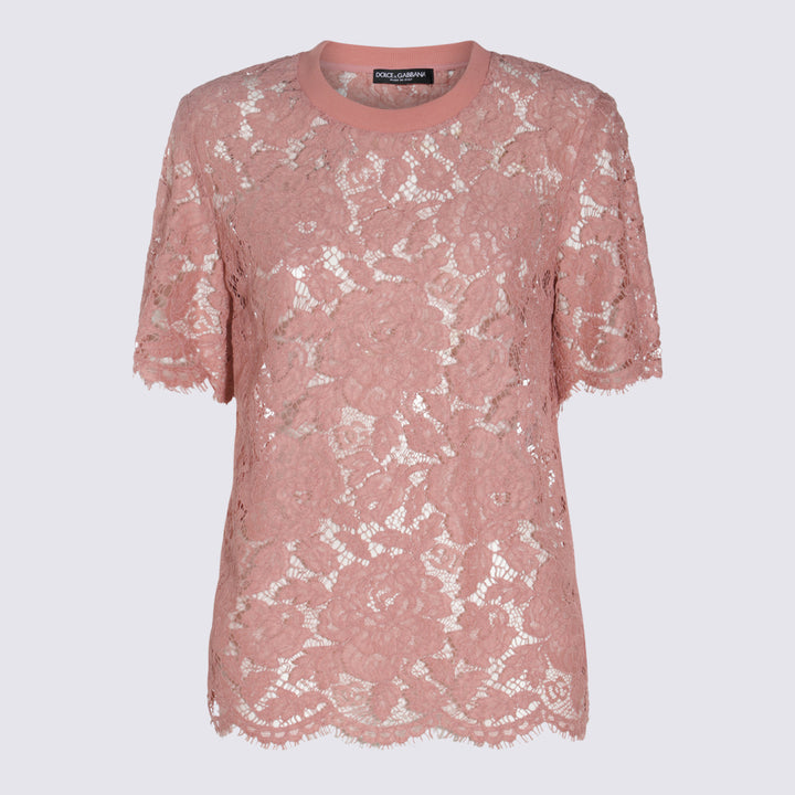 Dolce & Gabbana Top - ROSA POLVERE | 87e84e7aed048be0bfd2122e5285bdab20f30f60