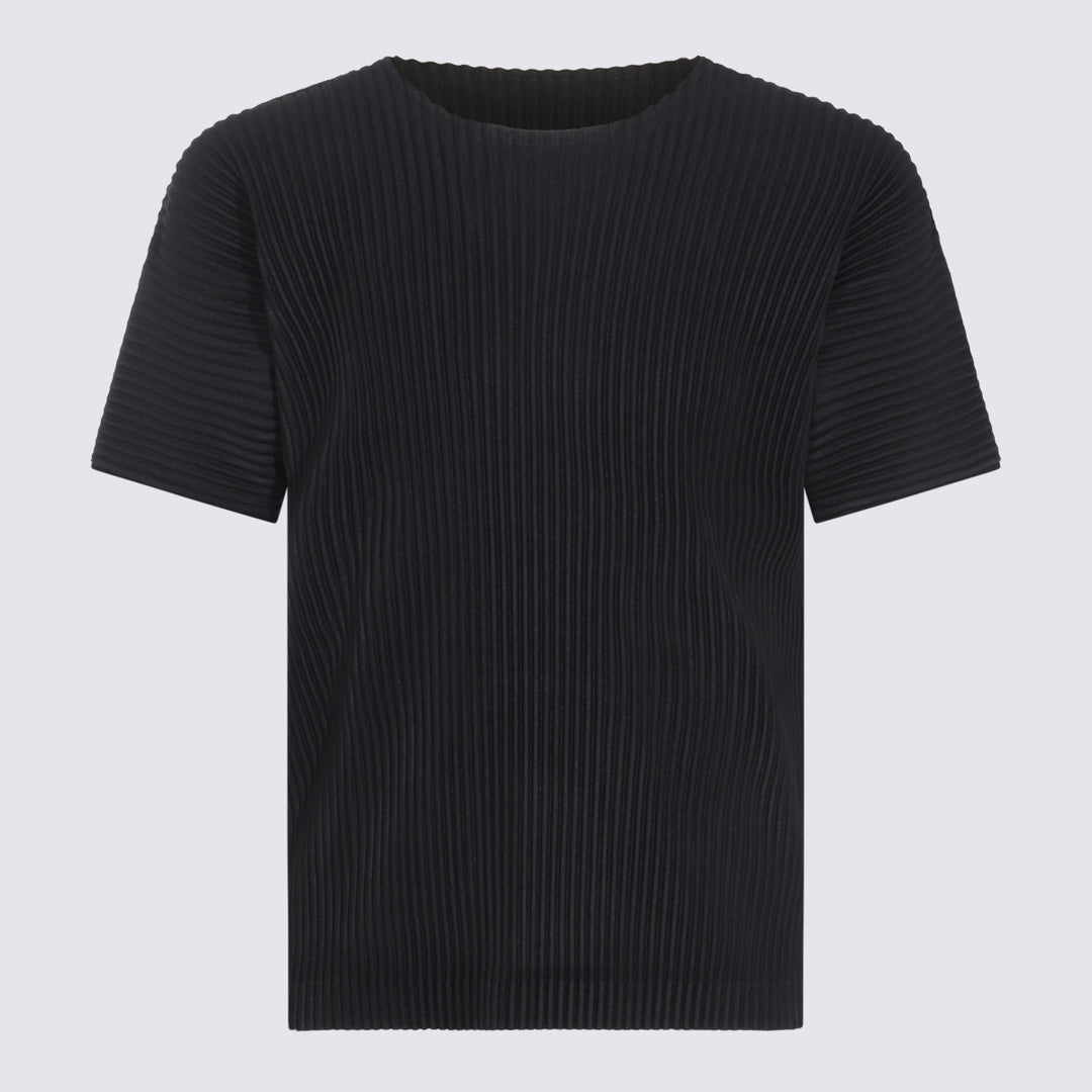 Homme Plisse Issey Miyake T-shirts and Polos - Blacks and greys | 06a99be99029b8e7d8e7712c2ef00909918ef406