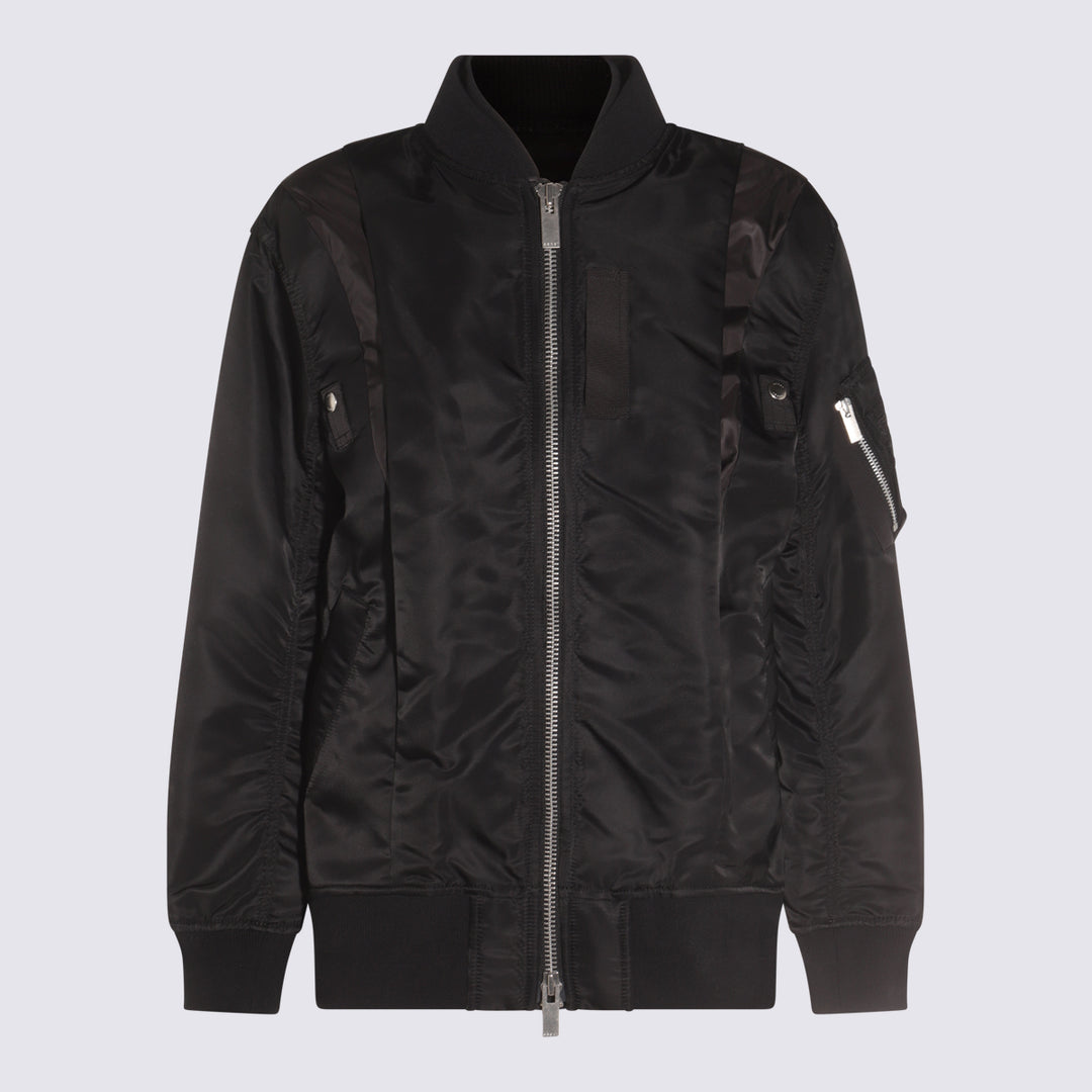 Sacai Jackets - Blacks and greys | 69d829fc4cc1cc941e44ecf8dc31437a446ef6ad