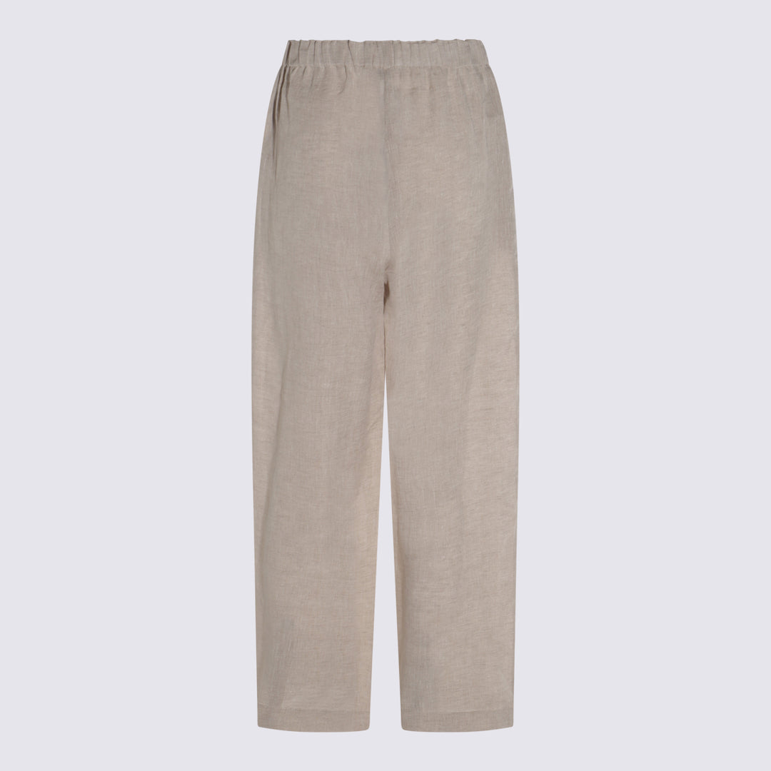 Fabiana Filippi Trousers - GREIGE | 3e2cf7c9b9fe41fcbf438be39163ae59e08203e7