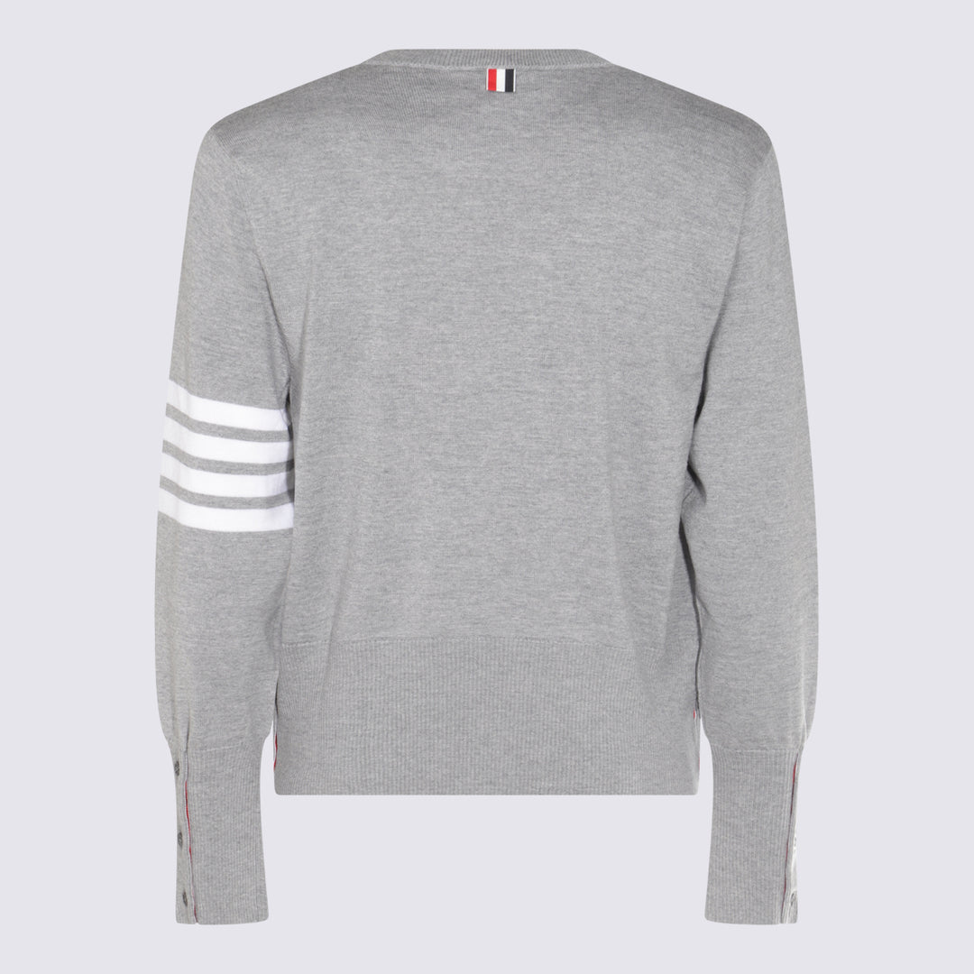 Thom Browne Sweaters - LT GREY | bcf0affd0b97c4b4e3ebfec620d88ed08b8486f4
