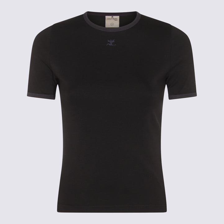 Courreges T-shirts and Polos - Blacks and greys | 5c9e334e7d735f4fab6fb6b9a6518240d51544f7