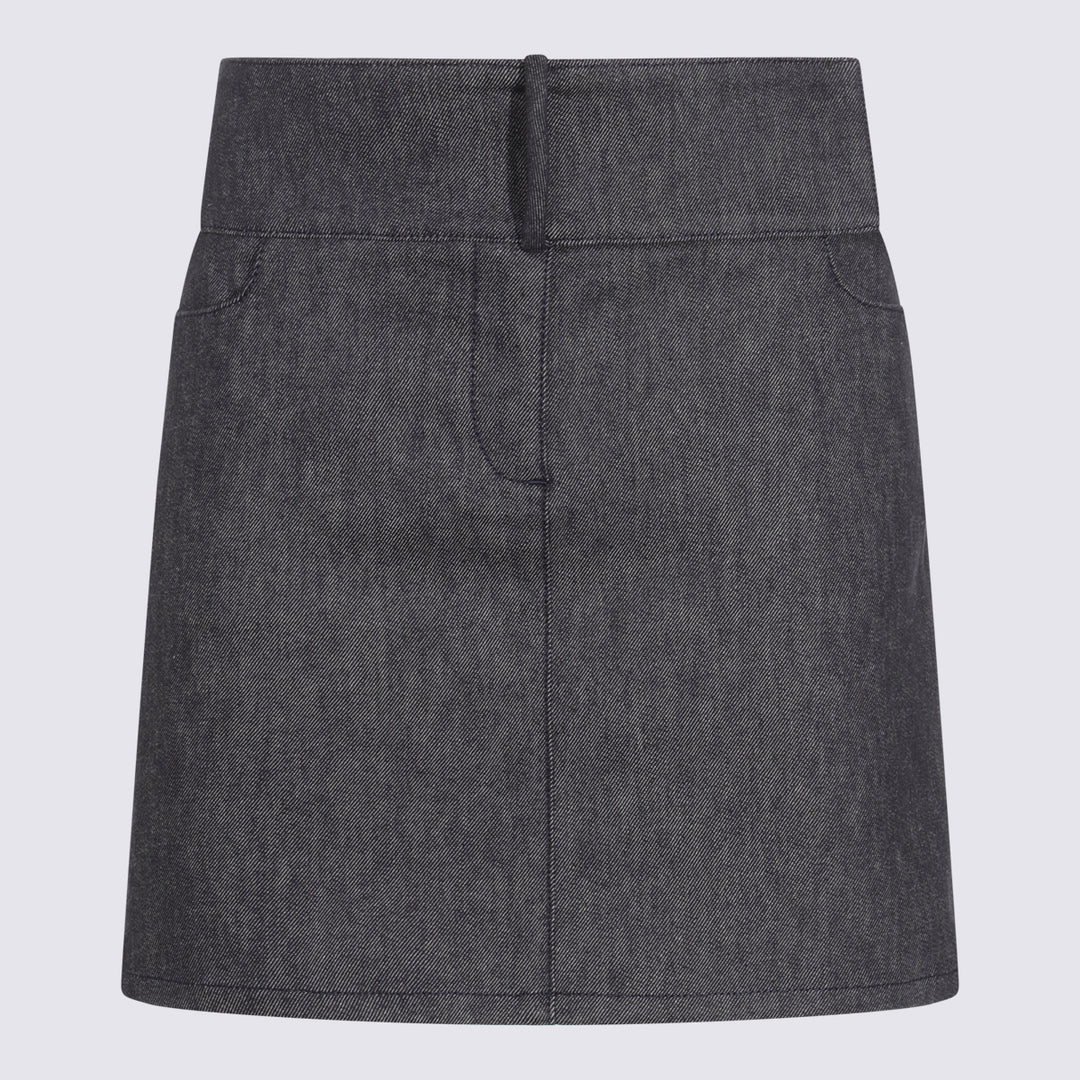 Courreges Skirts - DARK HEATHER GREY | e305cf7eb23ad73c55208107094f0e57203939cd