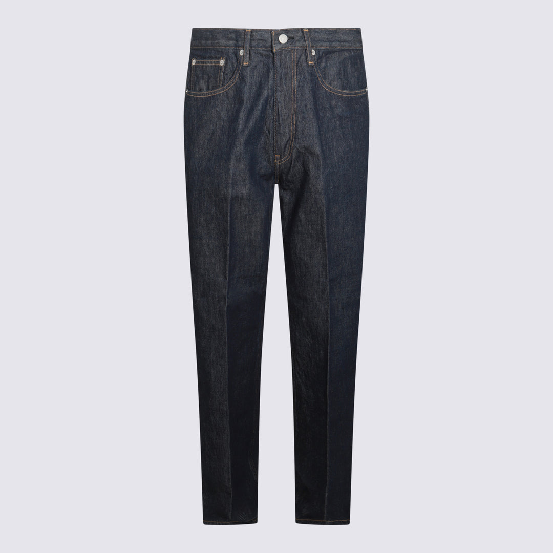 Auralee Jeans - Blue and green | e0c587ca10ffb1f1d43b73b3451fc3c959955ffc