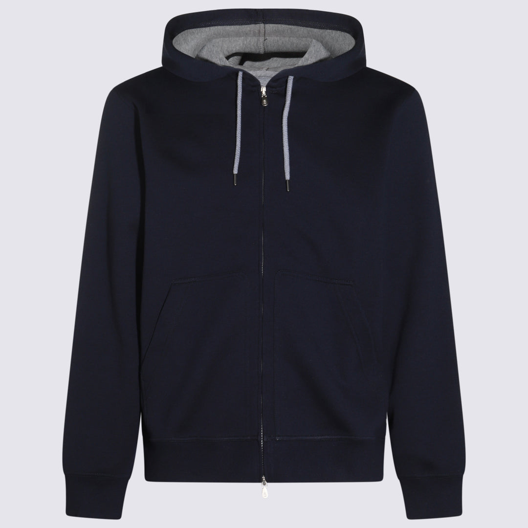 Brunello Cucinelli Sweaters - Blue and green | c0fd8f873babff24f70e749eb29491dd24130afe