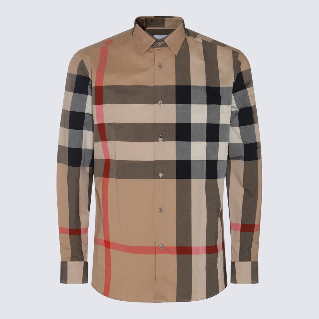 Burberry Shirts - Light and natural | e4c620f6f592dbfb47d61f74e60e1bcb1aee7706