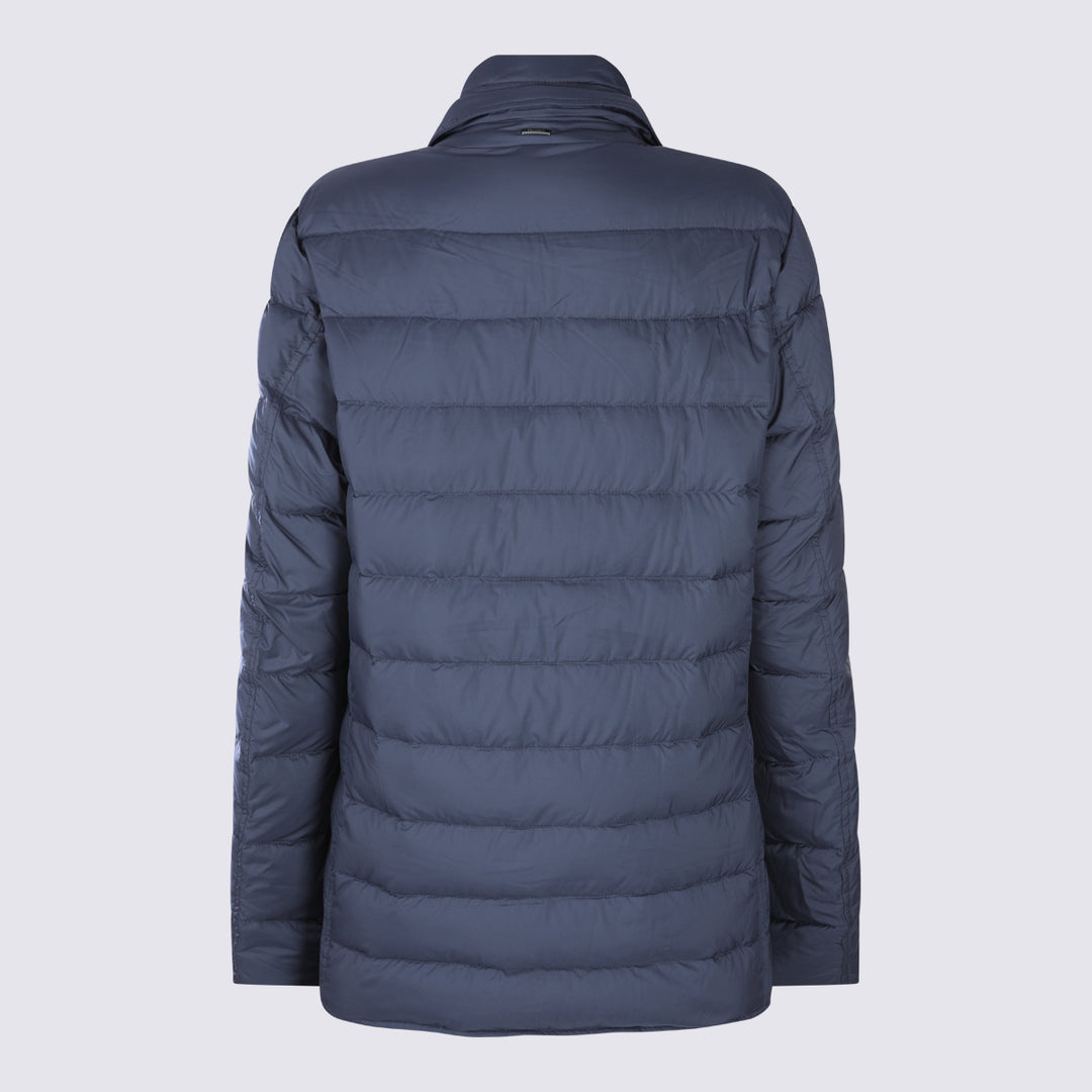 Herno Coats - Blue and green | 540e9bedbf9d846a807d25c6ad984fe848948a24