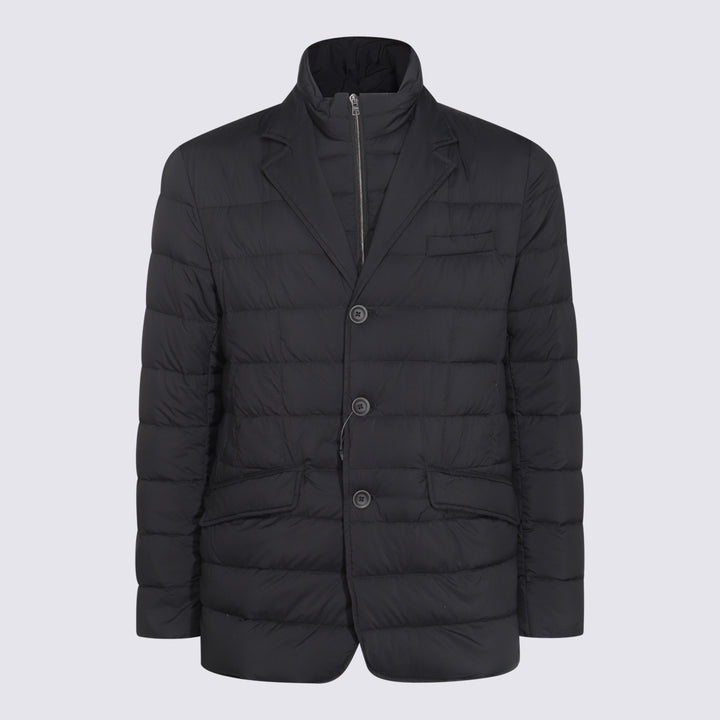 Herno Coats - Blacks and greys | 0f10f49691a8af31af7266373c7acb96777ac3ad