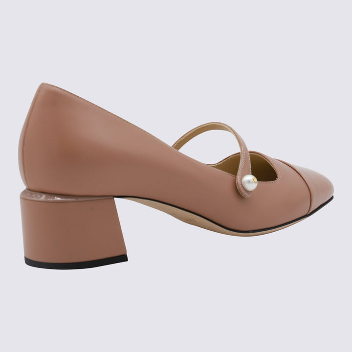 Jimmy Choo With Heel - BALLET PINK/BALLET PINK | 1f7b252b723ca78e2f0f2cd013b47dbdf166bc8a