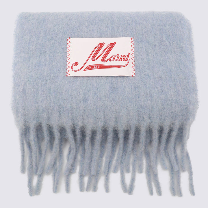 Marni Scarfs - IRIS BLUE MELANGE | b0bc2aec7facc4fa7cd2d945aaaa32a748a2ef57