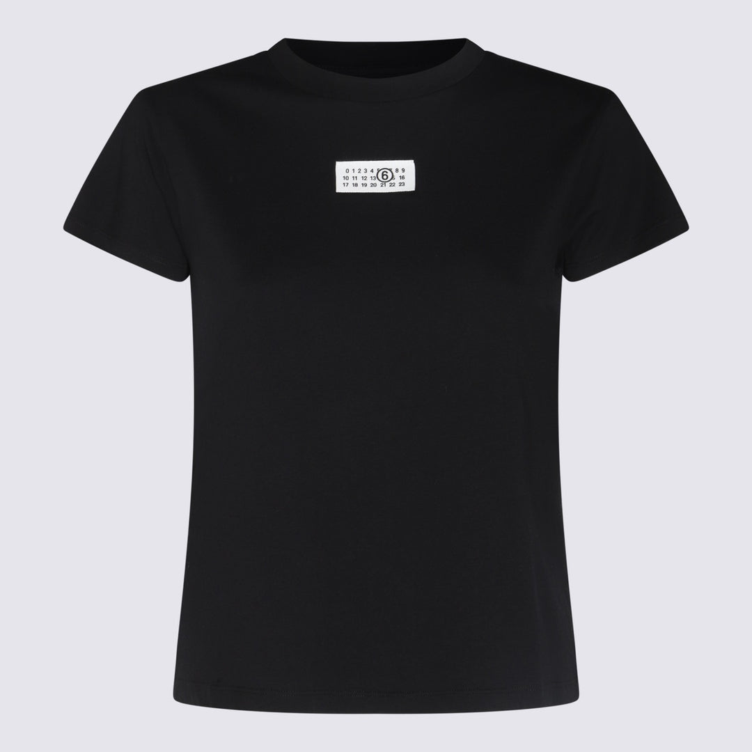 Mm6 Maison Margiela T-shirts and Polos - Blacks and greys | 9f4b0a2d4c718b3843ee4b2e76cddee1508cfdcd
