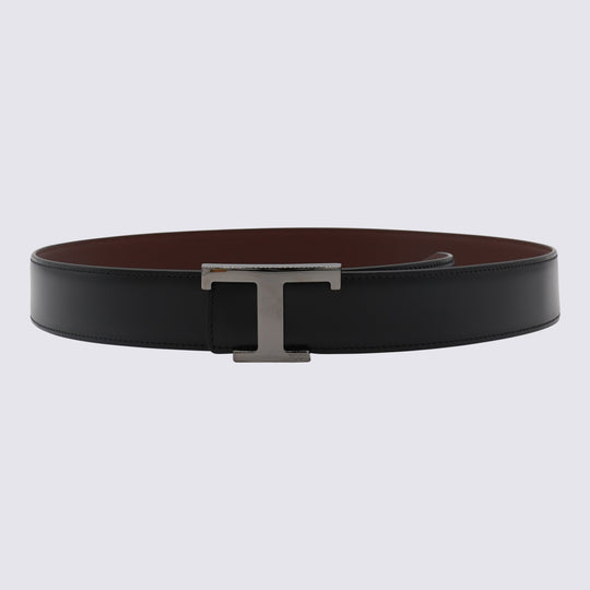 Belts Black-Bordeaux