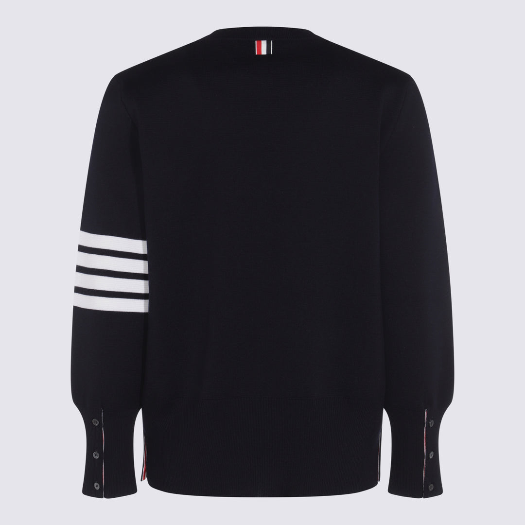 Thom Browne Sweaters - Blue and green | 1fd6c7f882f6ca089a6e19ef09a486b4a69cd2af