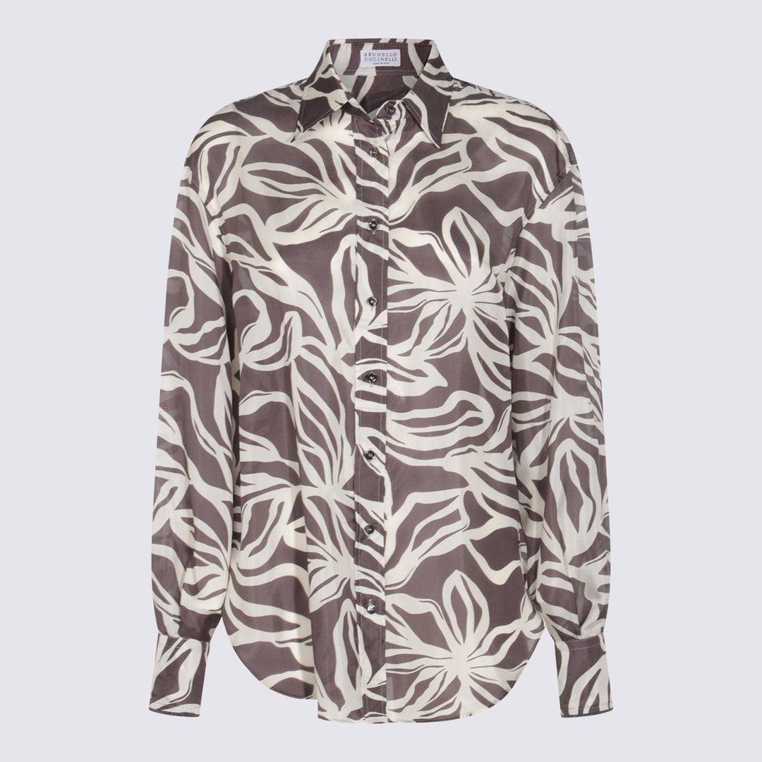 Brunello Cucinelli Shirts - MARRONE/PANAMA | 7628825bc1a531860f172fa74abeac164a7df112