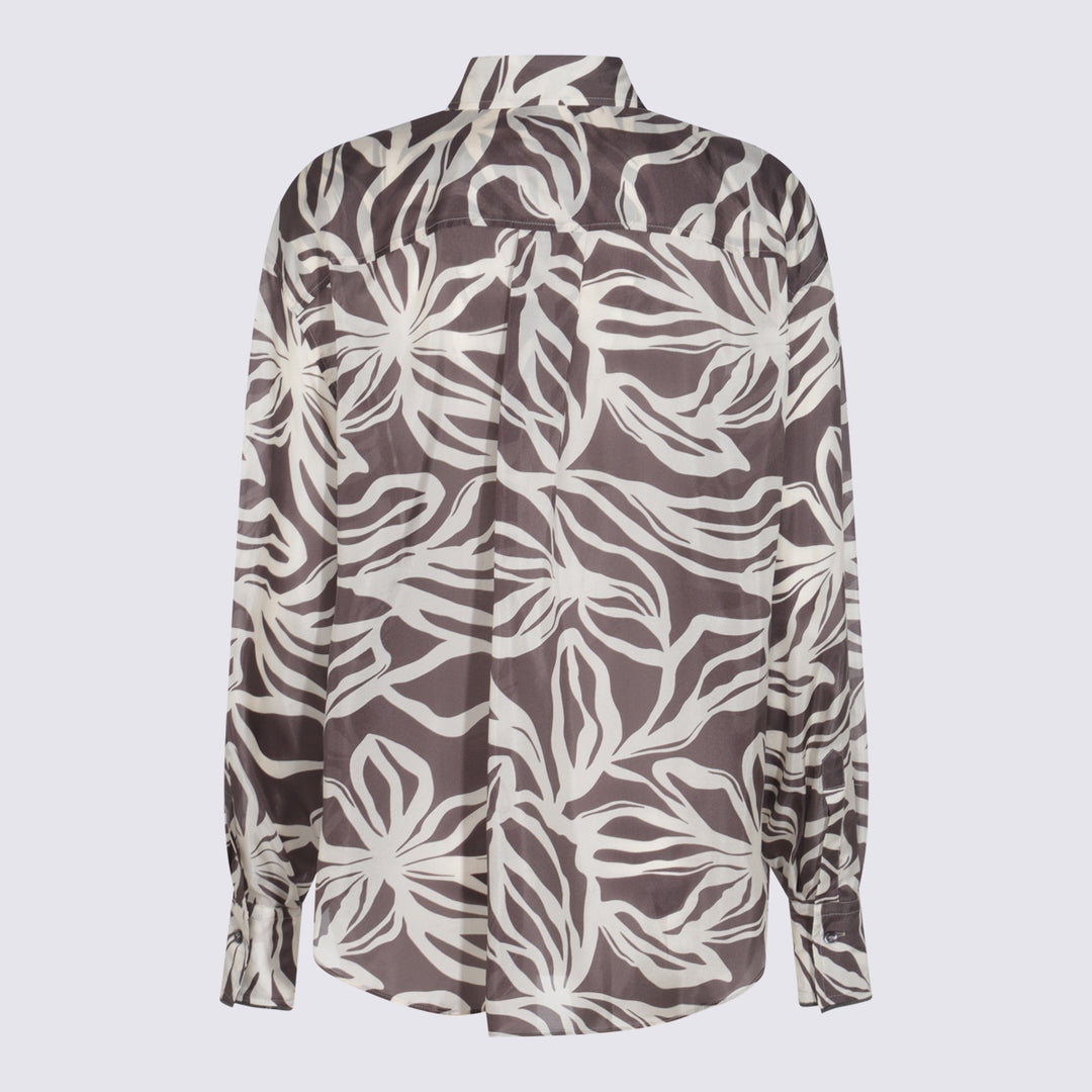 Brunello Cucinelli Shirts - MARRONE/PANAMA | 727fa699f6f53628369a083502a23b436ee6860b