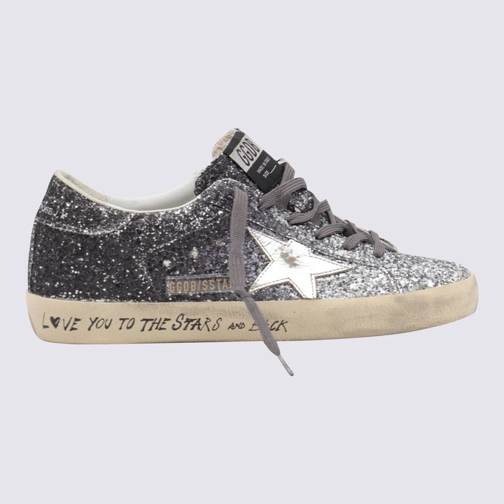 Golden Goose Sneakers - SILVER/BLACK | 245f48bb66da0a53ab1496d1406d3e2c85826ec8
