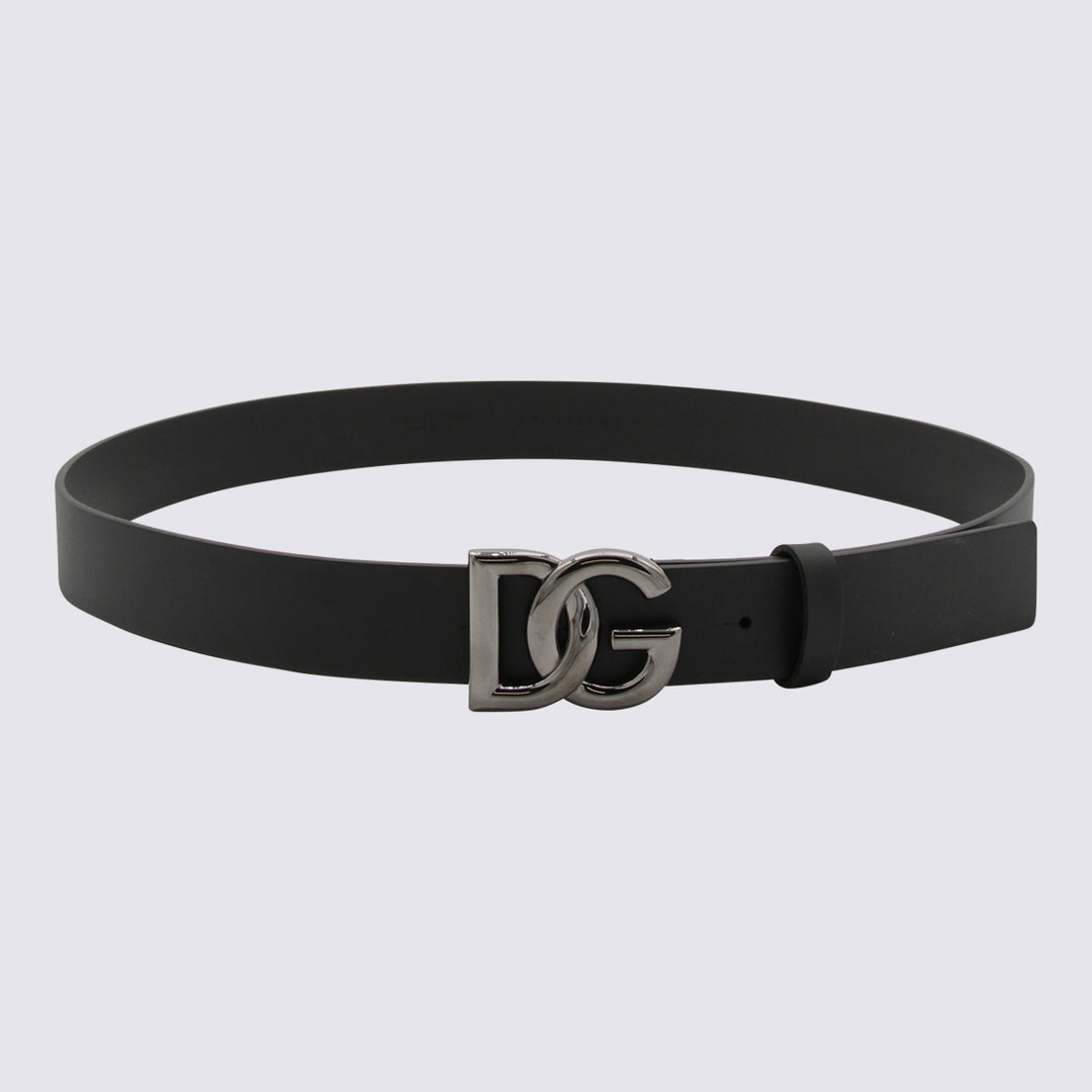 Dolce & Gabbana Belts - BLACK/RUTHENIUM | bfab75f2a90ca06c3cc570e017155313bd0d7bde