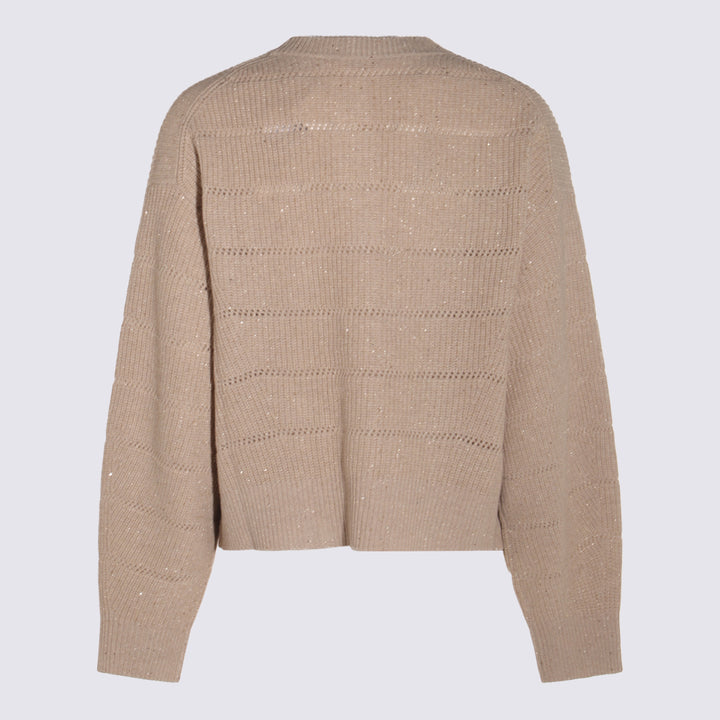 Brunello Cucinelli Sweaters - Light and natural | 71c7ac94ea79abee562e885decd21962c506273f