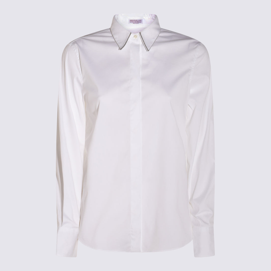 Brunello Cucinelli Shirts - Light and natural | d6d692efef41a5e2684e3a4da4f739848309ad09