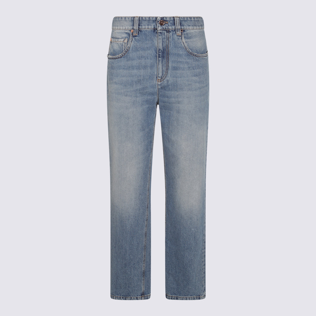 Brunello Cucinelli Jeans - BLUE VINTAGE | 6fe1c4d6e26701a279089a65cd73e9f670caf34b