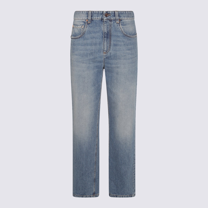 Brunello Cucinelli Jeans - BLUE VINTAGE | 6fe1c4d6e26701a279089a65cd73e9f670caf34b